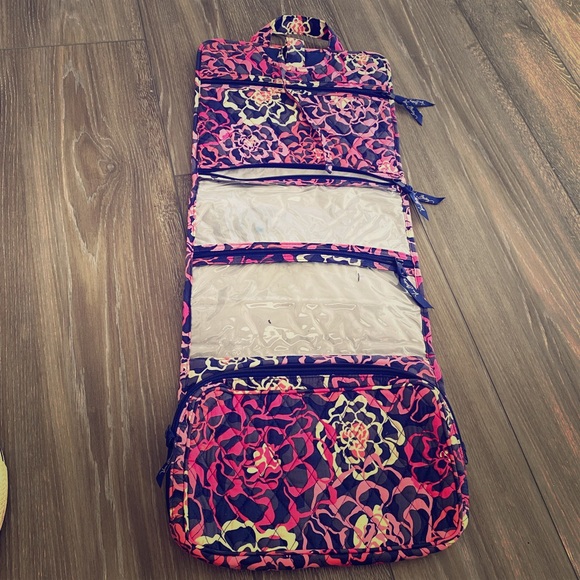 Vera Bradley Handbags - Vera Bradley travel organizer blue and pink